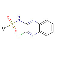 928139-52-0 N-(3-chloroquinoxalin-2-yl)methanesulfonamide chemical structure