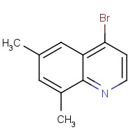 1070879-36-5 4-bromo-6,8-dimethylquinoline chemical structure