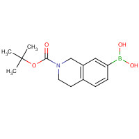 1190058-21-9 [2-[(2-methylpropan-2-yl)oxycarbonyl]-3,4-dihydro-1H-isoquinolin-7-yl]boronic acid chemical structure