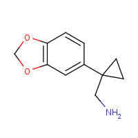 221137-44-6 [1-(1,3-benzodioxol-5-yl)cyclopropyl]methanamine chemical structure