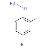 299440-17-8 (4-bromo-2-fluorophenyl)hydrazine chemical structure