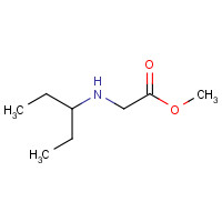 1019627-75-8 methyl 2-(pentan-3-ylamino)acetate chemical structure