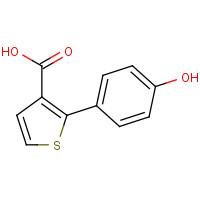 549526-54-7 2-(4-hydroxyphenyl)thiophene-3-carboxylic acid chemical structure