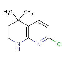 1303588-34-2 7-chloro-4,4-dimethyl-2,3-dihydro-1H-1,8-naphthyridine chemical structure