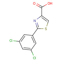 1178420-52-4 2-(3,5-dichlorophenyl)-1,3-thiazole-4-carboxylic acid chemical structure