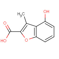 3781-70-2 4-hydroxy-3-methyl-1-benzofuran-2-carboxylic acid chemical structure