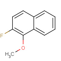 88288-00-0 2-fluoro-1-methoxynaphthalene chemical structure