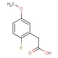 798563-50-5 2-(2-fluoro-5-methoxyphenyl)acetic acid chemical structure