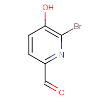 1273422-87-9 6-bromo-5-hydroxypyridine-2-carbaldehyde chemical structure