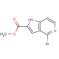 871583-15-2 methyl 4-bromo-1H-pyrrolo[3,2-c]pyridine-2-carboxylate chemical structure