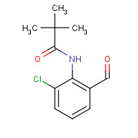 885609-97-2 N-(2-chloro-6-formylphenyl)-2,2-dimethylpropanamide chemical structure