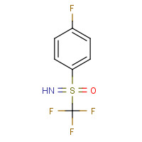 109139-20-0 (4-fluorophenyl)-imino-oxo-(trifluoromethyl)-$l^{6}-sulfane chemical structure