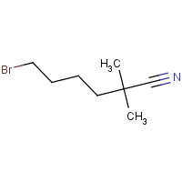 53545-96-3 6-bromo-2,2-dimethylhexanenitrile chemical structure