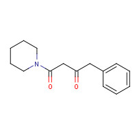 146380-08-7 4-phenyl-1-piperidin-1-ylbutane-1,3-dione chemical structure