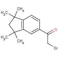 1202245-31-5 2-bromo-1-(1,1,3,3-tetramethyl-2H-inden-5-yl)ethanone chemical structure