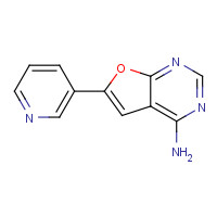 744255-27-4 6-pyridin-3-ylfuro[2,3-d]pyrimidin-4-amine chemical structure