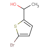 34878-41-6 1-(5-bromothiophen-2-yl)ethanol chemical structure