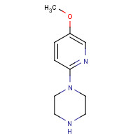 158399-62-3 1-(5-methoxypyridin-2-yl)piperazine chemical structure