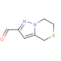 623564-62-5 6,7-dihydro-4H-pyrazolo[5,1-c][1,4]thiazine-2-carbaldehyde chemical structure