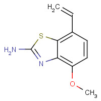 383867-10-5 7-ethenyl-4-methoxy-1,3-benzothiazol-2-amine chemical structure
