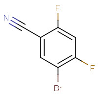 1260879-25-1 5-bromo-2,4-difluorobenzonitrile chemical structure