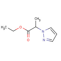 51292-36-5 ethyl 2-pyrazol-1-ylpropanoate chemical structure