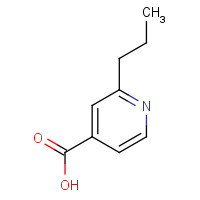57663-82-8 2-propylpyridine-4-carboxylic acid chemical structure