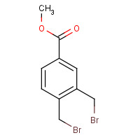 20896-23-5 methyl 3,4-bis(bromomethyl)benzoate chemical structure