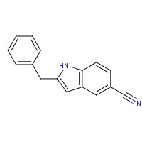 179748-04-0 2-benzyl-1H-indole-5-carbonitrile chemical structure