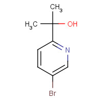 290307-40-3 2-(5-bromopyridin-2-yl)propan-2-ol chemical structure