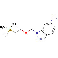 1094504-34-3 1-(2-trimethylsilylethoxymethyl)indazol-6-amine chemical structure