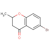 111478-13-8 6-bromo-2-methyl-2,3-dihydrochromen-4-one chemical structure