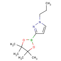 934586-51-3 1-propyl-3-(4,4,5,5-tetramethyl-1,3,2-dioxaborolan-2-yl)pyrazole chemical structure