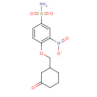 1257047-79-2 3-nitro-4-[(3-oxocyclohexyl)methoxy]benzenesulfonamide chemical structure