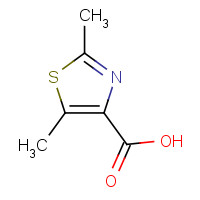 113366-73-7 2,5-dimethyl-1,3-thiazole-4-carboxylic acid chemical structure