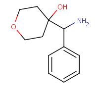 1429180-74-4 4-[amino(phenyl)methyl]oxan-4-ol chemical structure