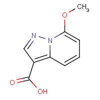 1352395-45-9 7-methoxypyrazolo[1,5-a]pyridine-3-carboxylic acid chemical structure
