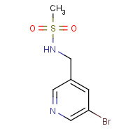 173999-05-8 N-[(5-bromopyridin-3-yl)methyl]methanesulfonamide chemical structure
