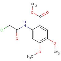 285138-76-3 methyl 2-[(2-chloroacetyl)amino]-4,5-dimethoxybenzoate chemical structure