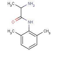 41708-72-9 2-amino-N-(2,6-dimethylphenyl)propanamide chemical structure