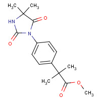 945104-51-8 methyl 2-[4-(4,4-dimethyl-2,5-dioxoimidazolidin-1-yl)phenyl]-2-methylpropanoate chemical structure