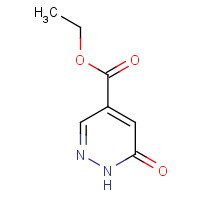 21427-85-0 ethyl 6-oxo-1H-pyridazine-4-carboxylate chemical structure
