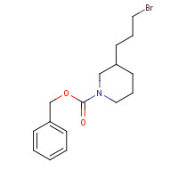 1208368-35-7 benzyl 3-(3-bromopropyl)piperidine-1-carboxylate chemical structure