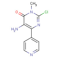 831231-67-5 5-amino-2-chloro-3-methyl-6-pyridin-4-ylpyrimidin-4-one chemical structure