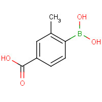 158429-66-4 4-borono-3-methylbenzoic acid chemical structure