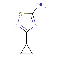 762272-35-5 3-cyclopropyl-1,2,4-thiadiazol-5-amine chemical structure