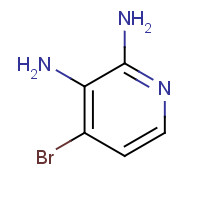 1232431-75-2 4-bromopyridine-2,3-diamine chemical structure