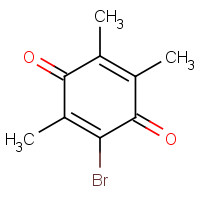 7210-68-6 2-bromo-3,5,6-trimethylcyclohexa-2,5-diene-1,4-dione chemical structure