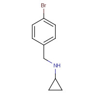 70894-73-4 N-[(4-bromophenyl)methyl]cyclopropanamine chemical structure