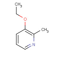 6652-01-3 3-ethoxy-2-methylpyridine chemical structure